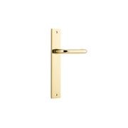Oslo Door Lever Rectangular  Backplate gallery detail image