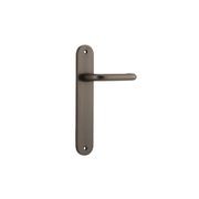 Oslo Door Lever Oval Backplate gallery detail image
