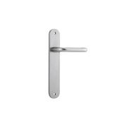 Oslo Door Lever Oval Backplate gallery detail image