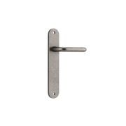 Oslo Door Lever Oval Backplate gallery detail image