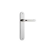 Oslo Door Lever Oval Backplate gallery detail image
