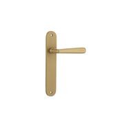 Copenhagen Door Lever Oval Backplate gallery detail image