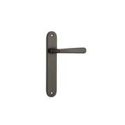 Copenhagen Door Lever Oval Backplate gallery detail image