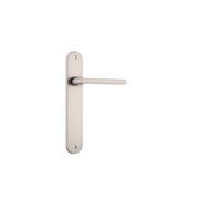 Baltimore Door Lever Oval Backplate gallery detail image