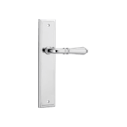 Sarlat Lever - Stepped Backplate | Polished Chrome gallery detail image