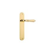 Sarlat Door Lever Oval Backplate gallery detail image