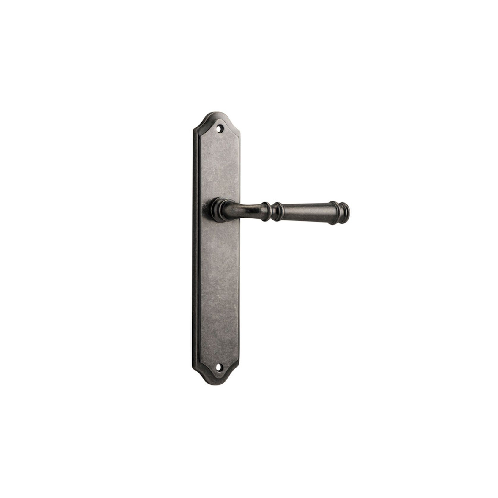Verona Door Lever Shouldered Backplate gallery detail image