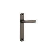 Osaka Door Lever Oval Backplate gallery detail image