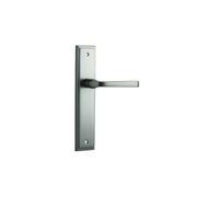 Iver Annecy Door Lever on Stepped Backplate Satin Nickel - Customise to your needs gallery detail image