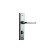 Iver Annecy Door Lever on Stepped Backplate Satin Nickel - Customise to your needs gallery detail image