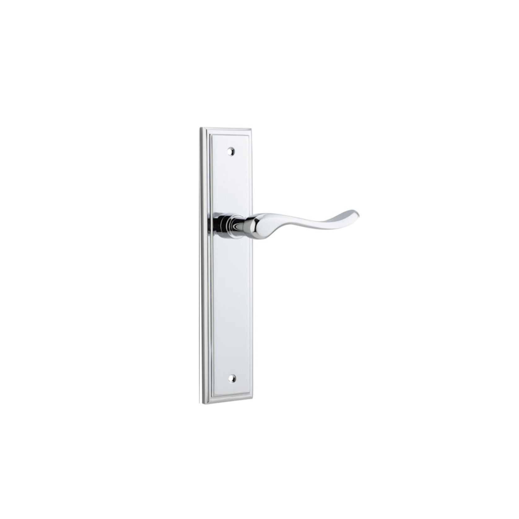 Stirling Door Lever Stepped Backplate gallery detail image