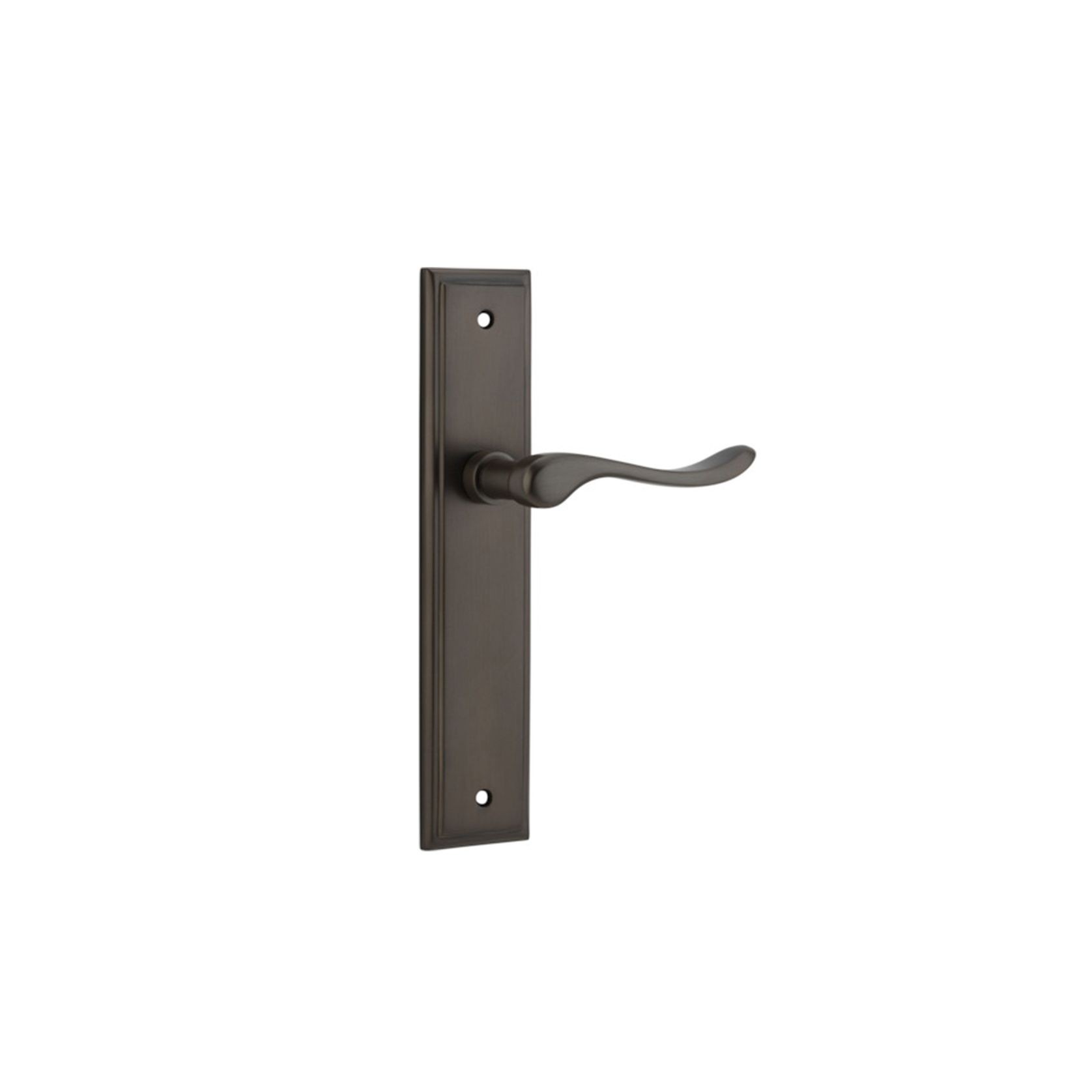 Stirling Door Lever Stepped Backplate gallery detail image