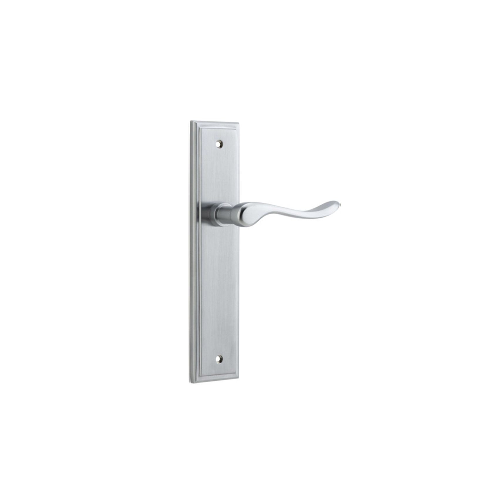 Stirling Door Lever Stepped Backplate gallery detail image