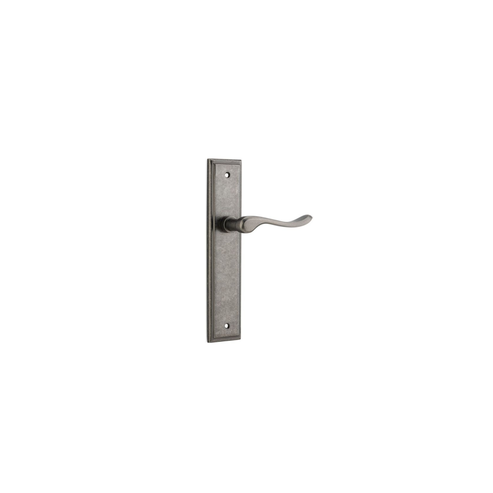 Stirling Door Lever Stepped Backplate gallery detail image