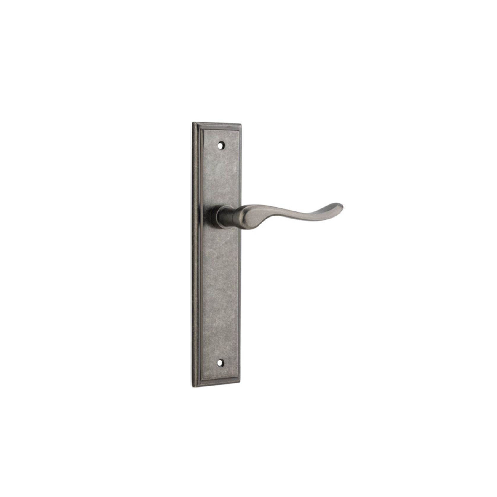 Stirling Door Lever Stepped Backplate gallery detail image