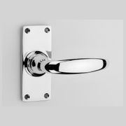Allart Back Plate 54 Series Lever (Small) Door Handle gallery detail image