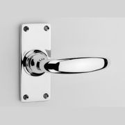 Allart Back Plate 54 Series Lever (Small) Door Handle gallery detail image