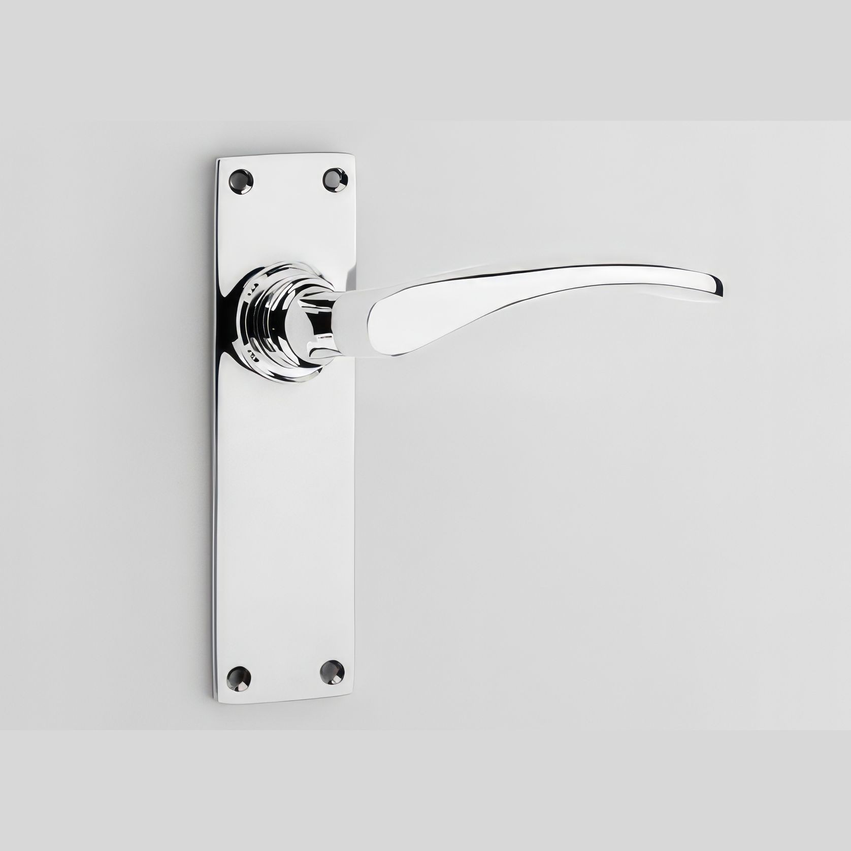 Allart Back Plate 55 Series Lever (Medium) Door Handle gallery detail image