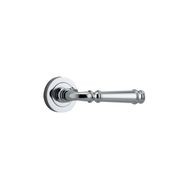 Verona Door Lever Round Rose gallery detail image