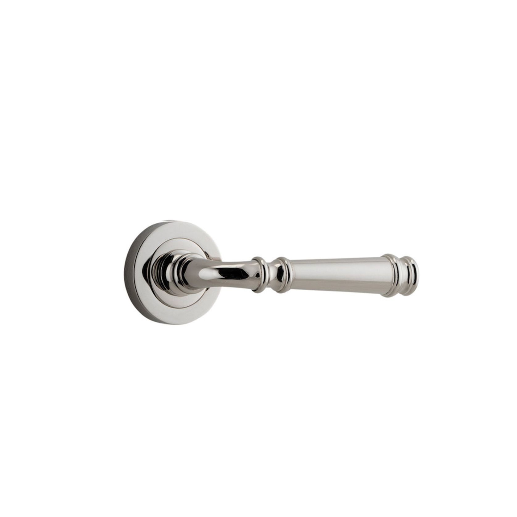 Verona Door Lever Round Rose gallery detail image