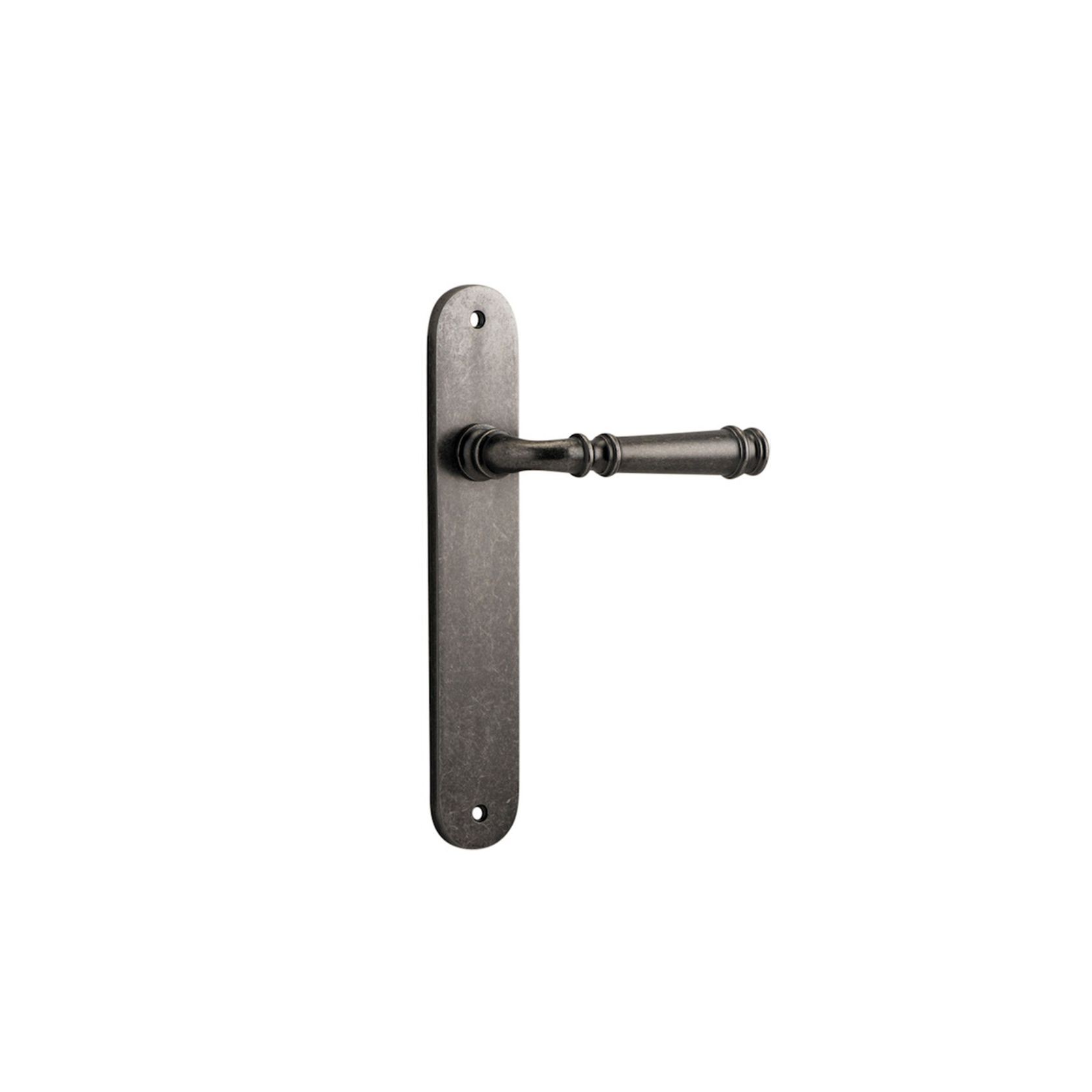 Verona Door Lever Oval Backplate gallery detail image