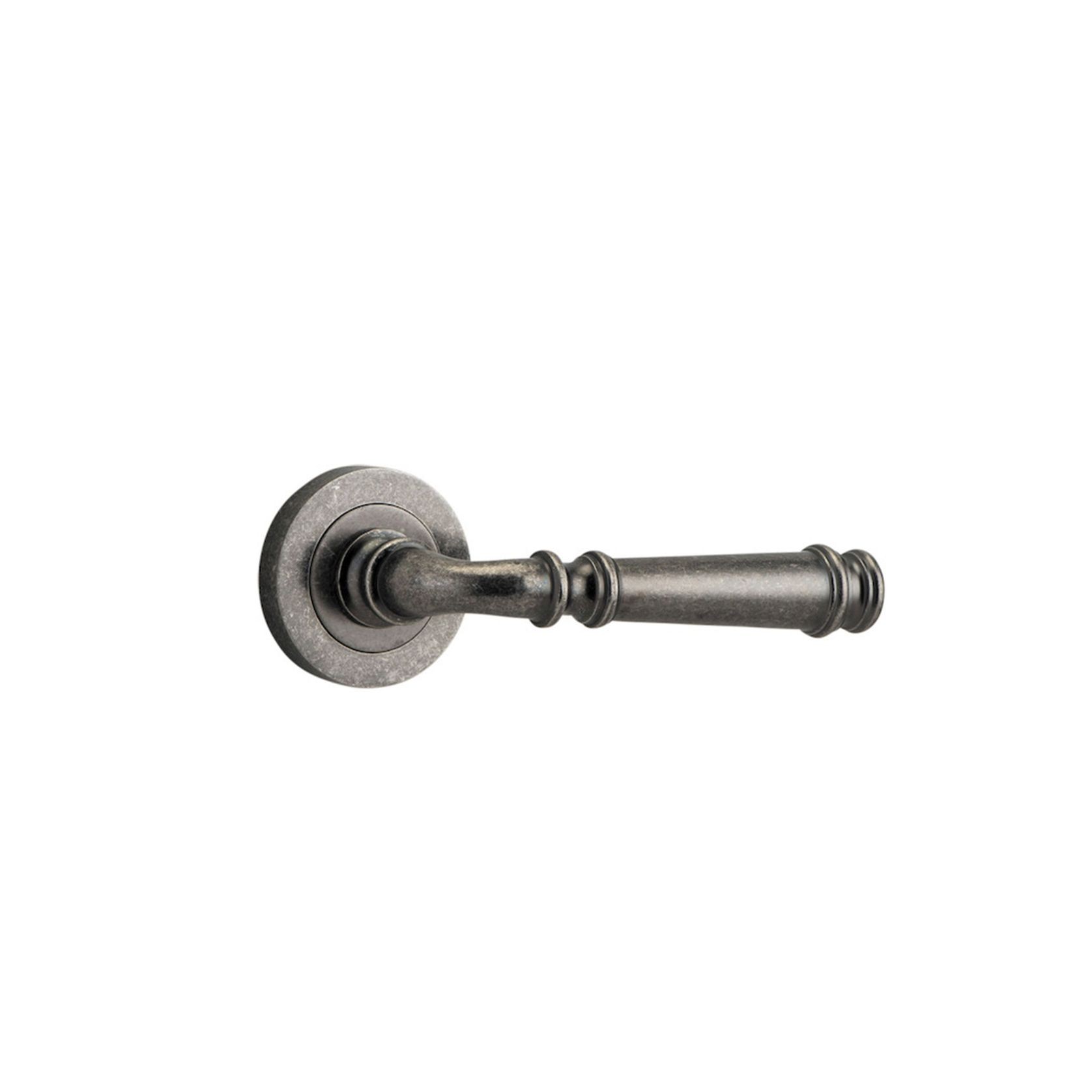 Verona Door Lever Round Rose gallery detail image