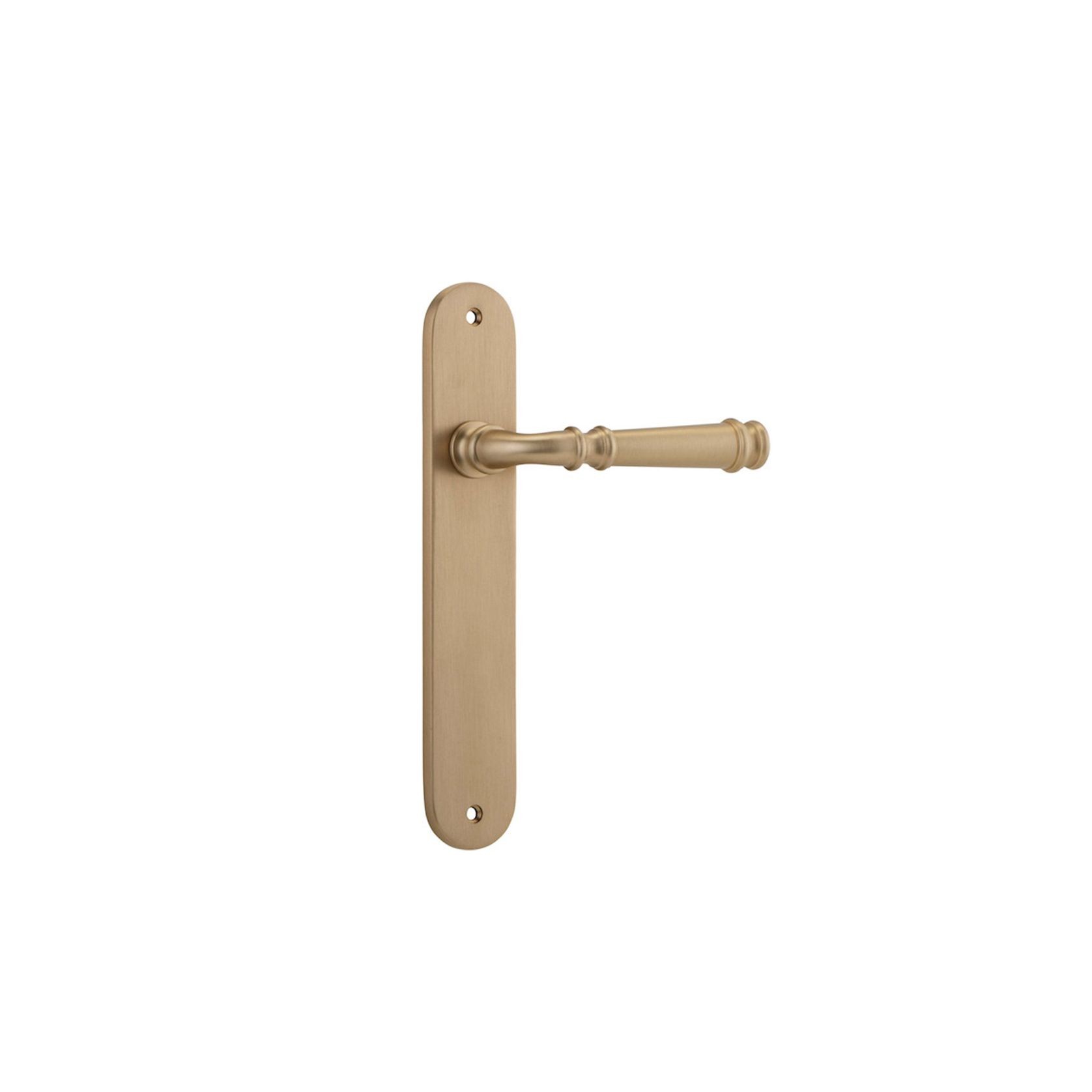 Verona Door Lever Oval Backplate gallery detail image
