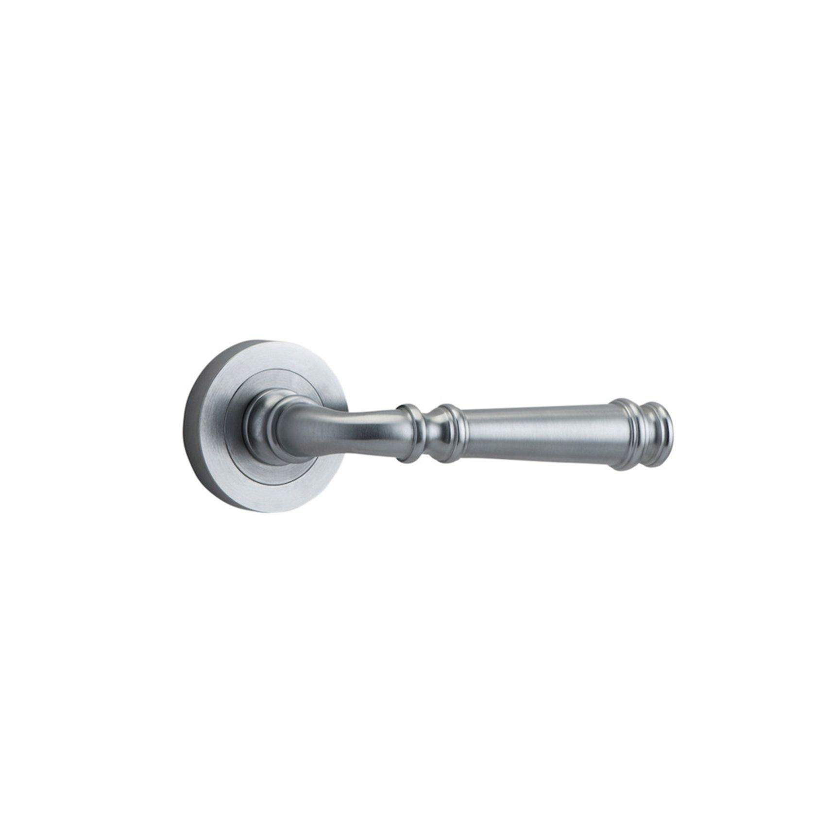 Verona Door Lever Round Rose gallery detail image