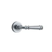 Verona Door Lever Round Rose gallery detail image