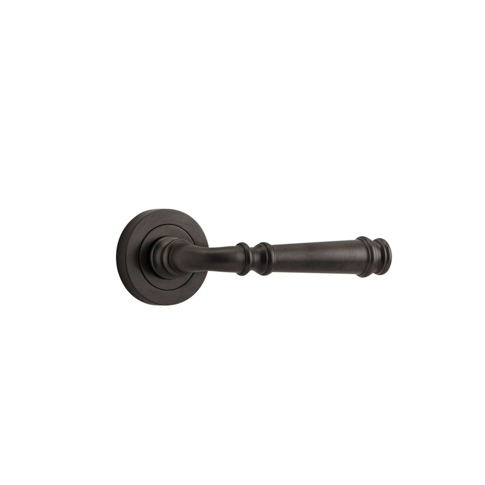 Verona Door Lever Round Rose gallery detail image