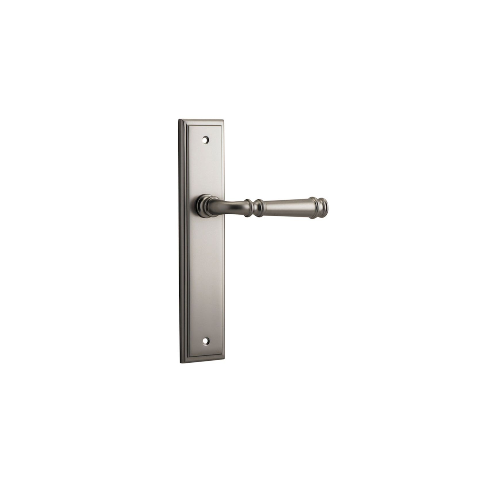 Verona Door Lever Stepped Backplate gallery detail image