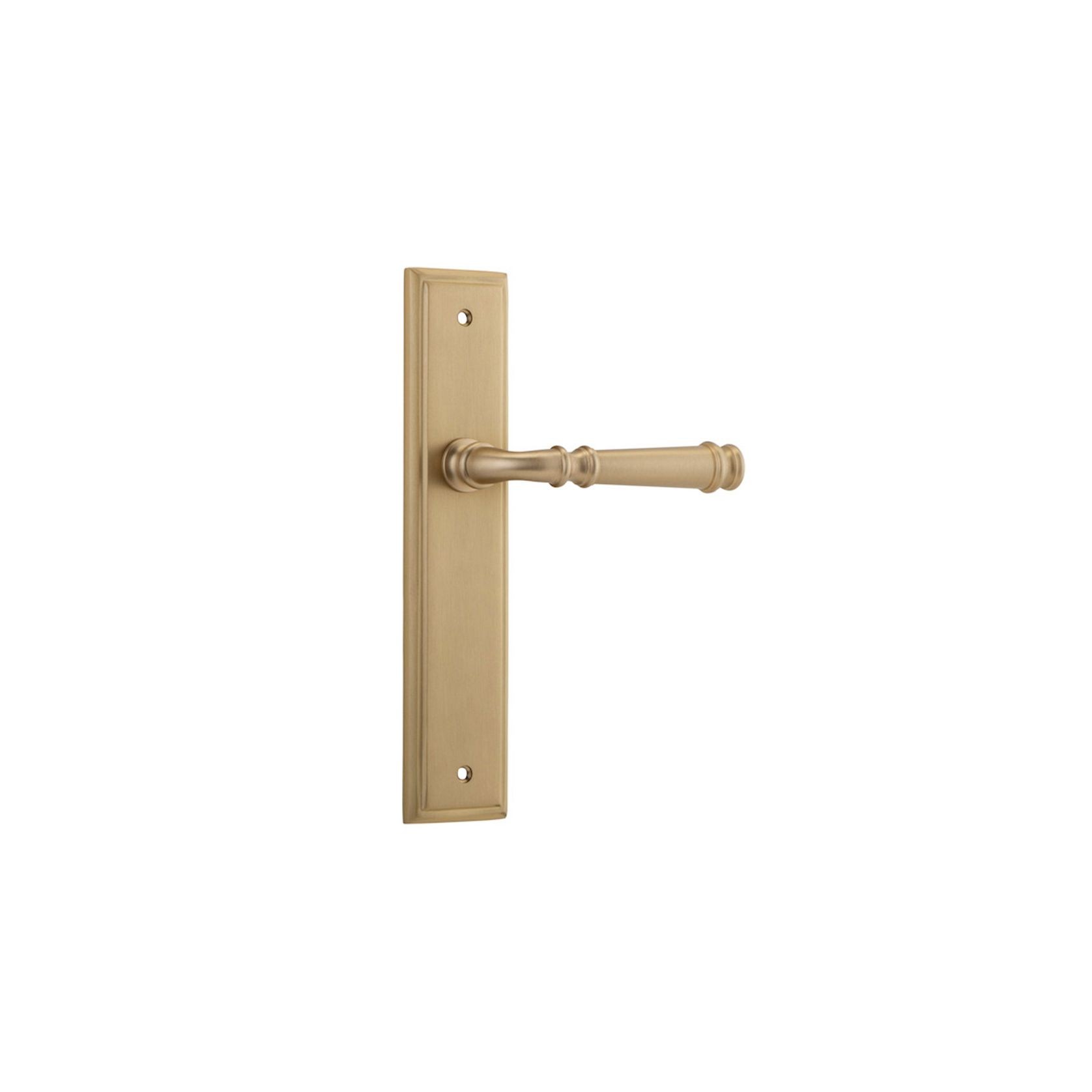 Verona Door Lever Stepped Backplate gallery detail image