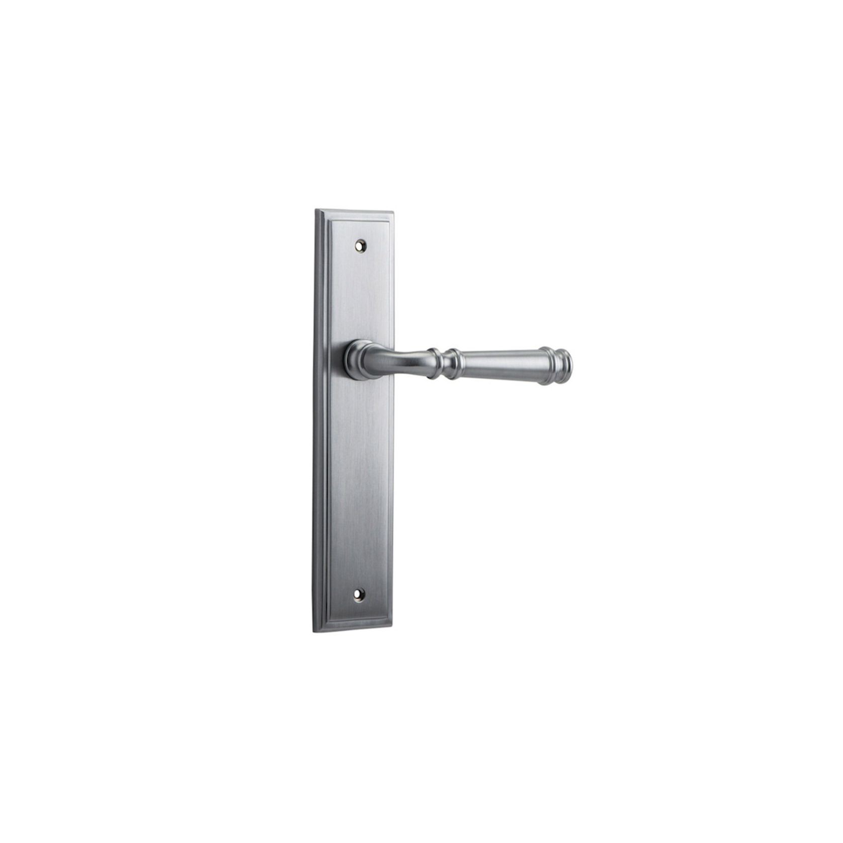 Verona Door Lever Stepped Backplate gallery detail image