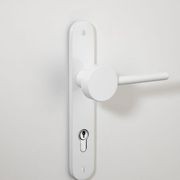 Geppetto Door Lever - Oval Backplate gallery detail image