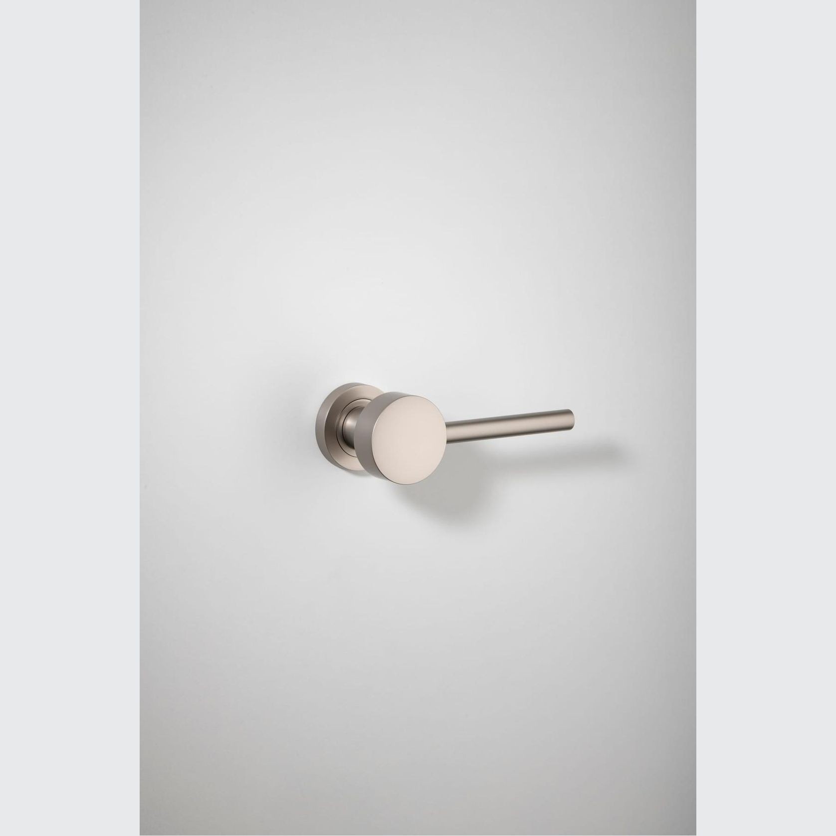 Geppetto Door Lever - Round Rose gallery detail image