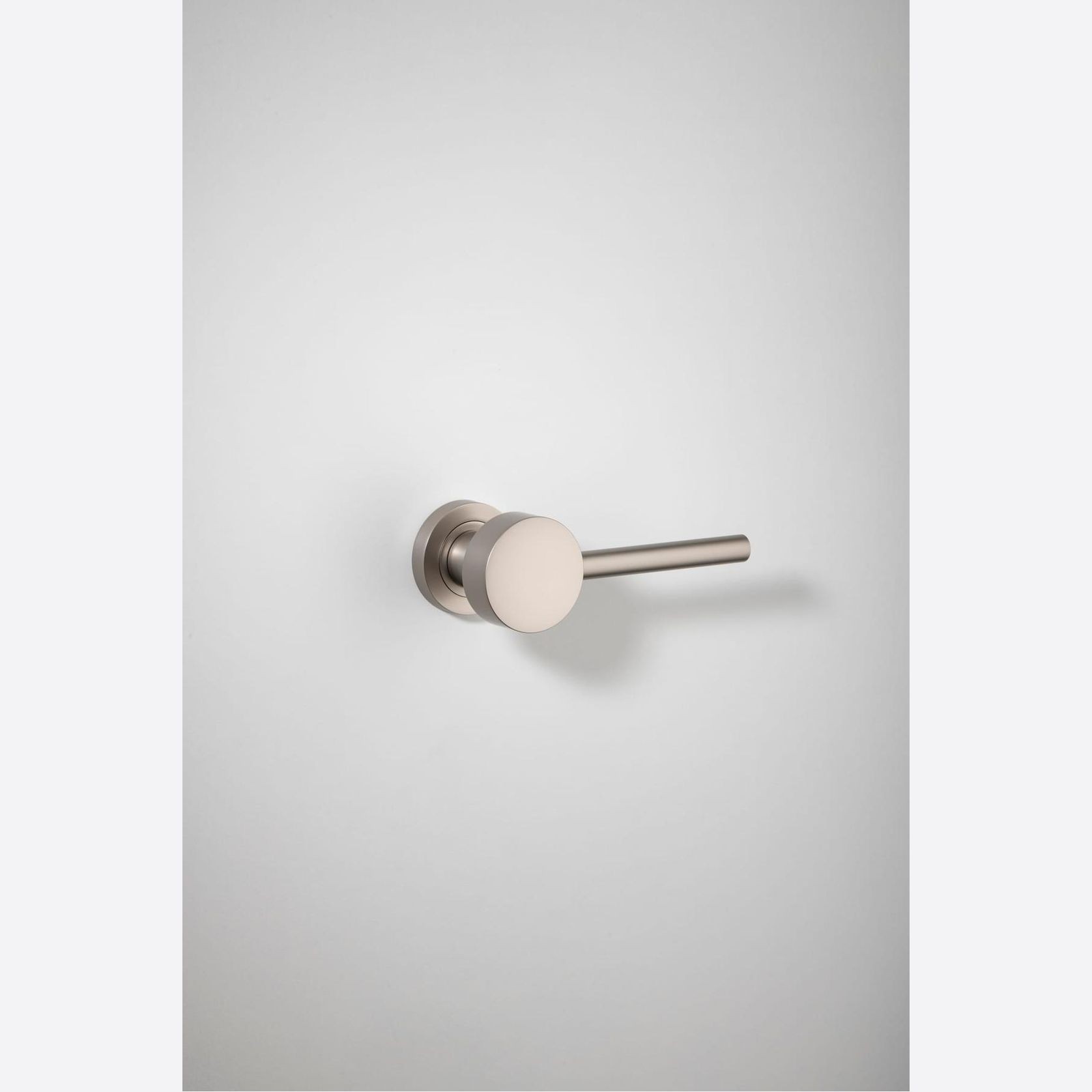 Geppetto Door Lever - Round Rose gallery detail image