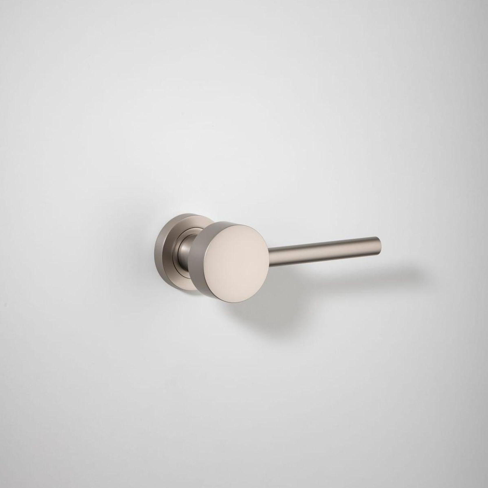 Geppetto Door Lever - Round Rose gallery detail image