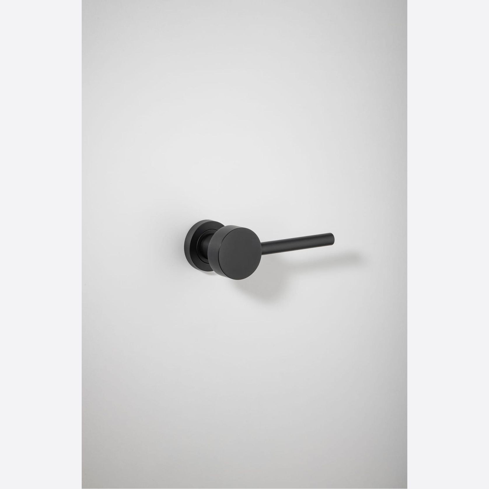Geppetto Door Lever - Round Rose gallery detail image