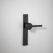 Geppetto Door Lever - Rectangular Backplate gallery detail image