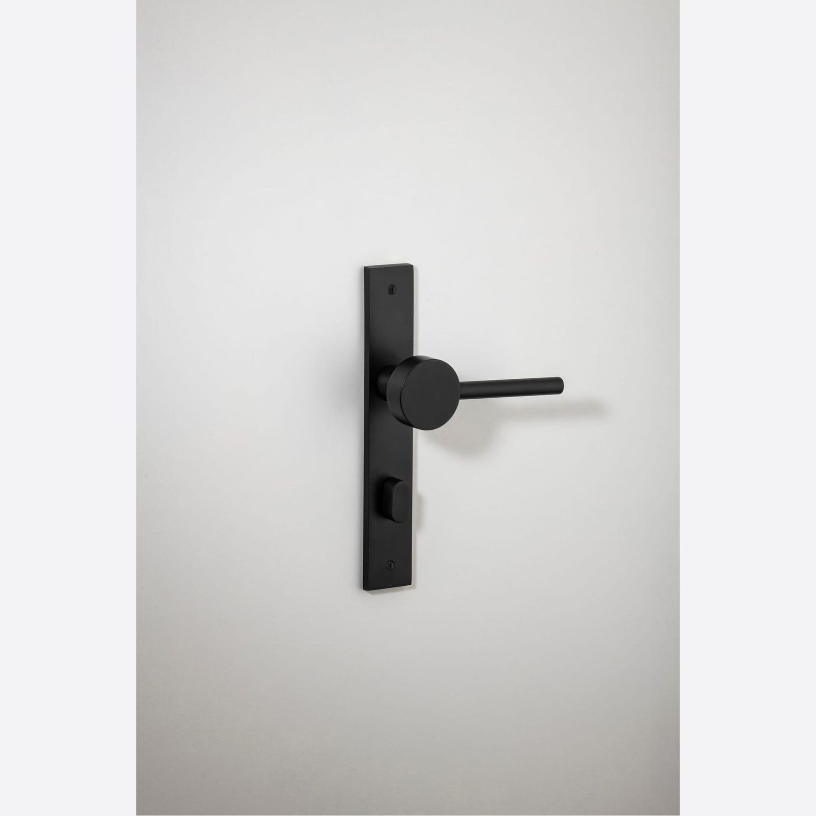 Geppetto Door Lever - Rectangular Backplate gallery detail image