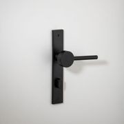 Geppetto Door Lever - Rectangular Backplate gallery detail image