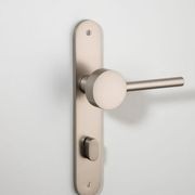 Geppetto Door Lever - Oval Backplate gallery detail image