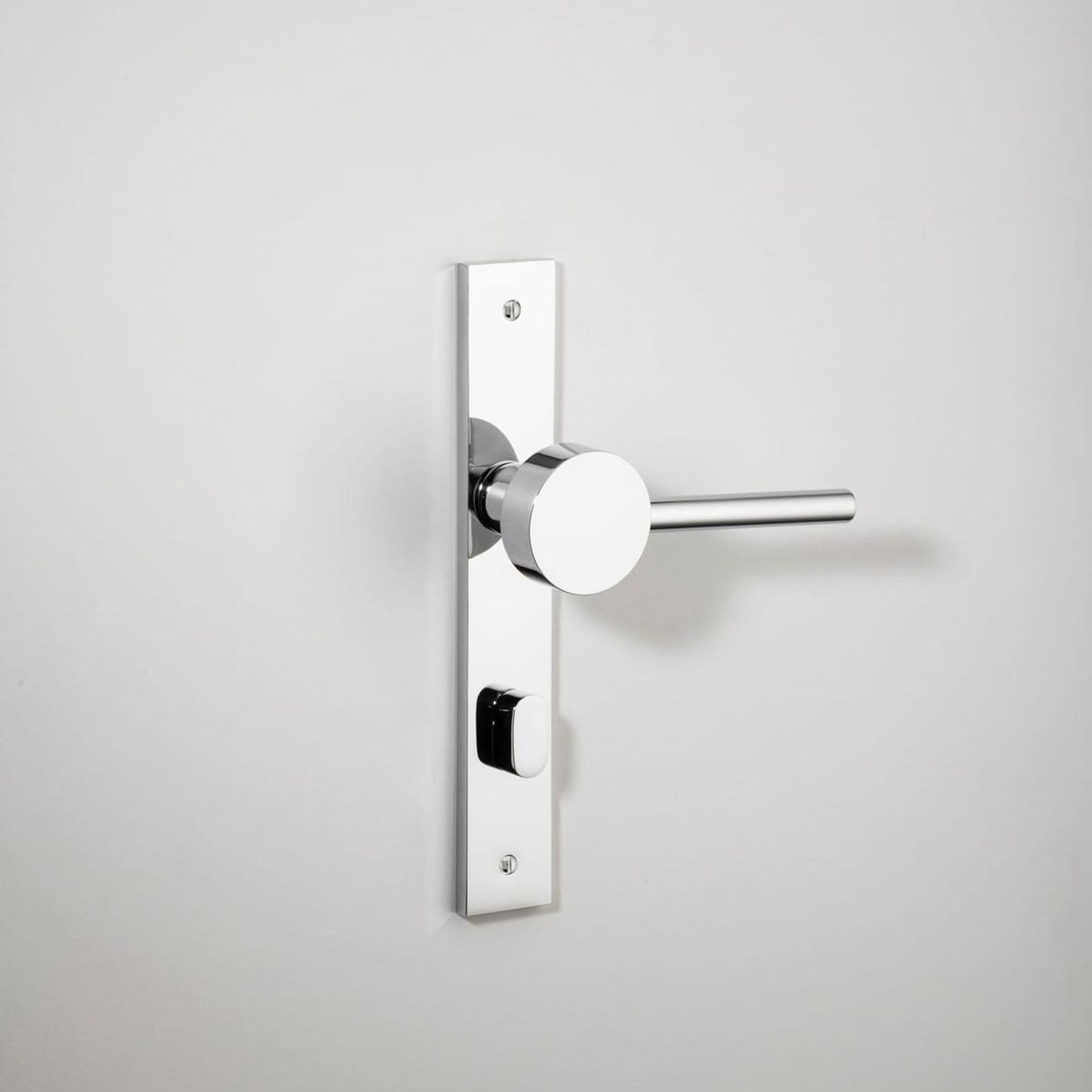 Geppetto Door Lever - Rectangular Backplate gallery detail image