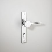 Geppetto Door Lever - Rectangular Backplate gallery detail image