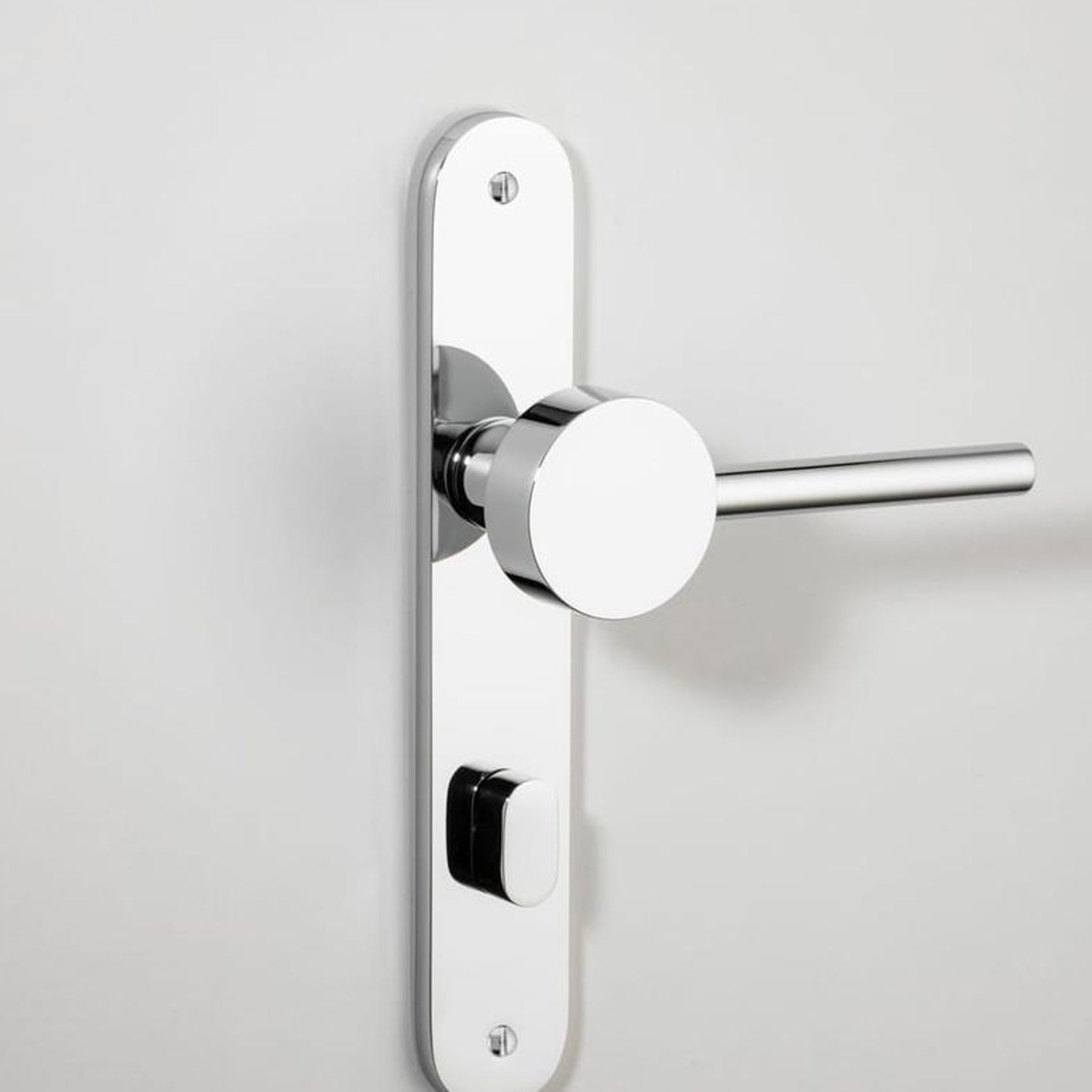 Geppetto Door Lever - Oval Backplate gallery detail image
