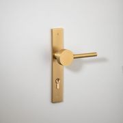 Geppetto Door Lever - Rectangular Backplate gallery detail image