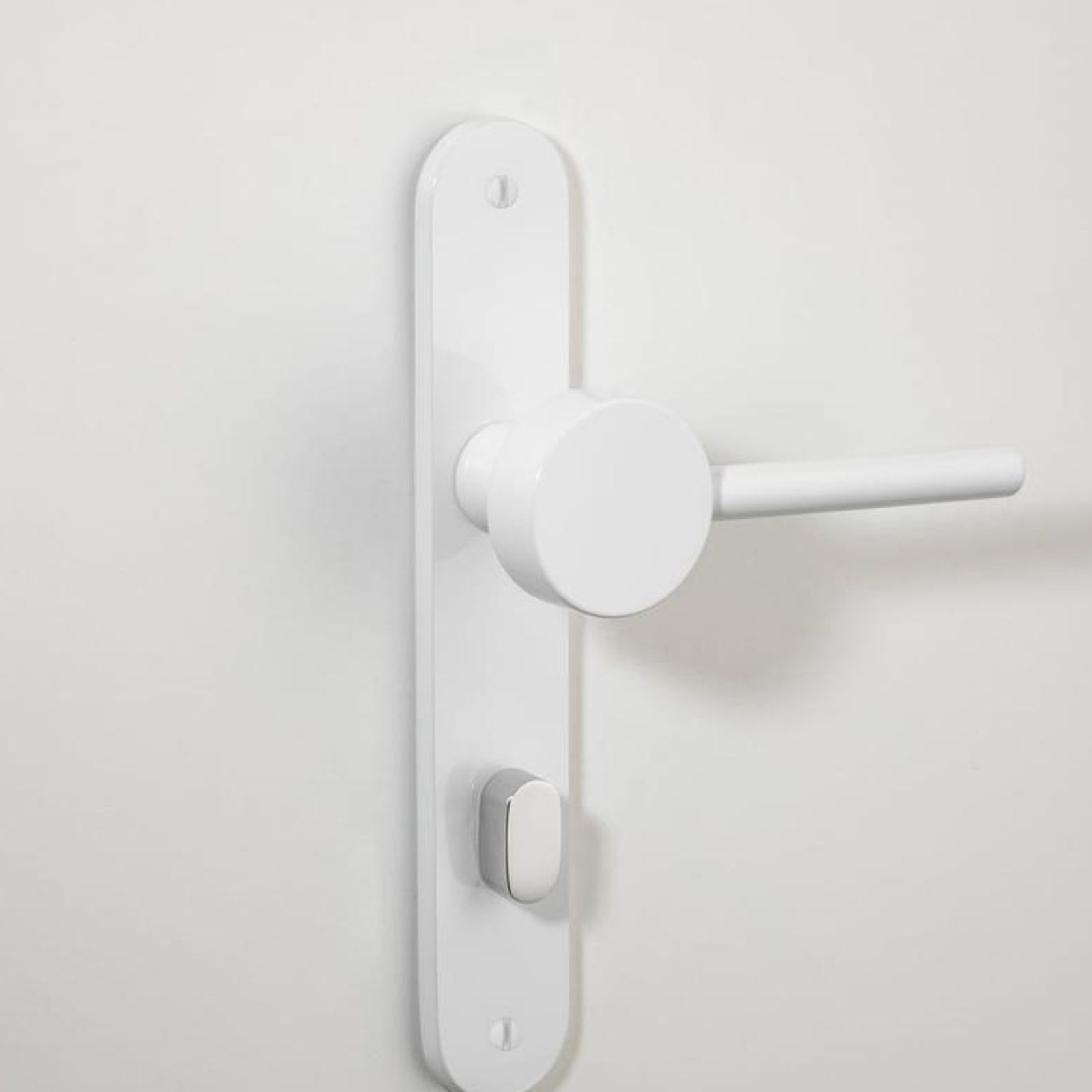 Geppetto Door Lever - Oval Backplate gallery detail image