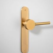 Geppetto Door Lever - Oval Backplate gallery detail image
