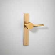 Geppetto Door Lever - Rectangular Backplate gallery detail image
