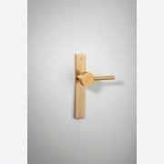 Geppetto Door Lever - Rectangular Backplate gallery detail image